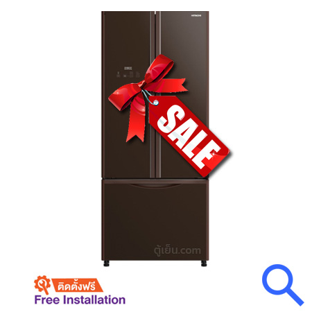 ตู้เย็น 3 ประตู HITACHI รุ่น R-WB470PE 16.4 คิว ลดราคาถูก